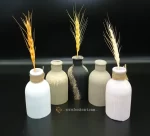 خرید و قیمت گلدان بتنی کوچک با بندکنفی گالری صنایع دستی بُشرا